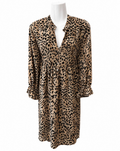 Vestido Midi Leopardo