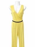 Mono Largo Amarillo Sin Mangas