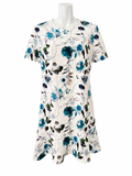 Vestido Corto Estampado Floral