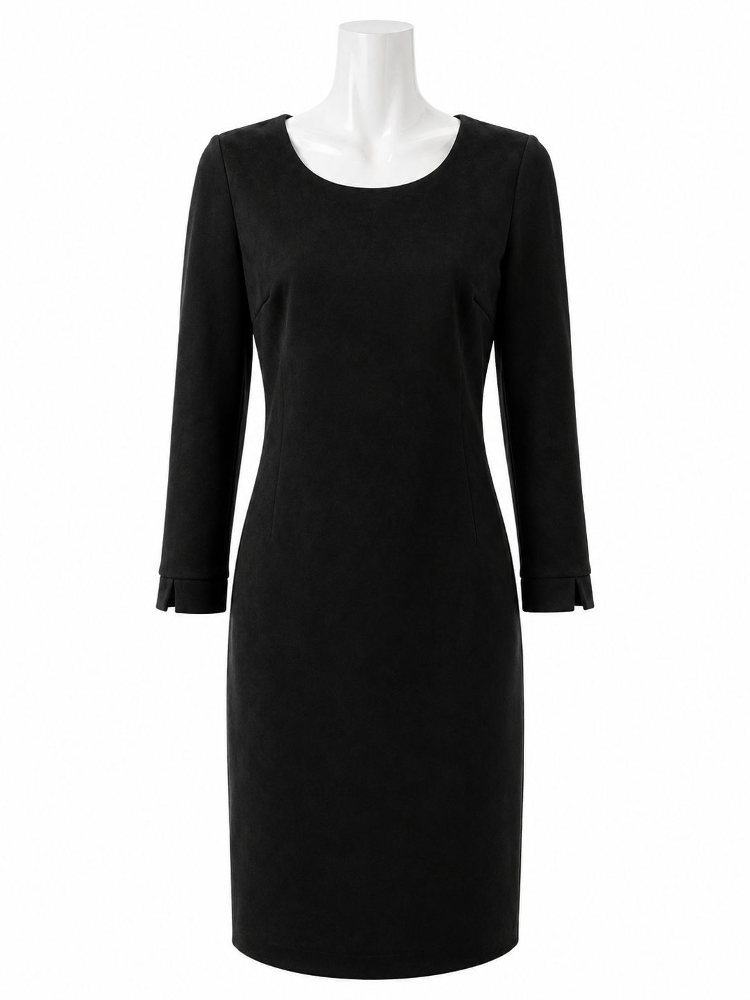 Vestido Corto Minimalista Negro
